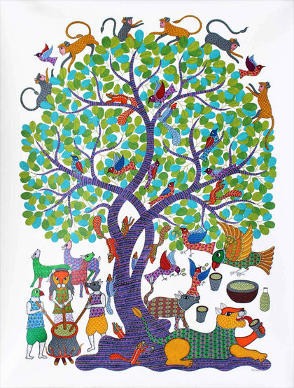 Gond - Untitled 198, , Arts of the Earth - Artisera