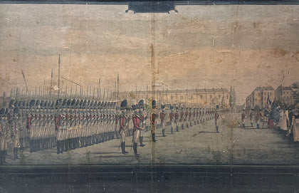 Presentation of Colours to the Second Regiment of Royal East India Volunteers at Lords Cricket Ground London 1797, , Balaji's Antiques and Collectibles - Artisera