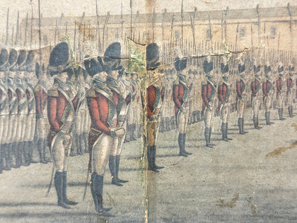 Presentation of Colours to the Second Regiment of Royal East India Volunteers at Lords Cricket Ground London 1797, , Balaji's Antiques and Collectibles - Artisera