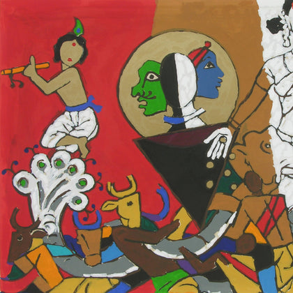 Theorama Vedic, M.F. Husain, Archer Art Gallery - Artisera