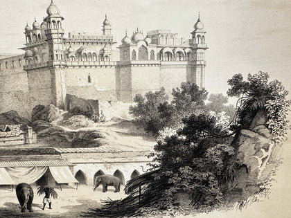 Bharatpur Palace (Lohagarh Fort or Iron Fort), , Balaji's Antiques and Collectibles - Artisera