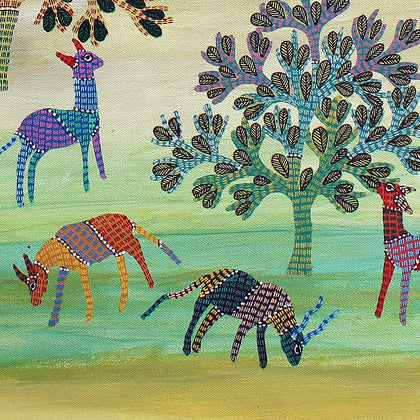 Gond - Untitled 209, Gariba Singh Tekam, Arts of the Earth - Artisera